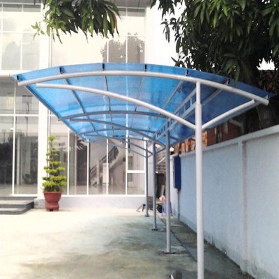 Mái xếp nhà để xe MXNXPT027